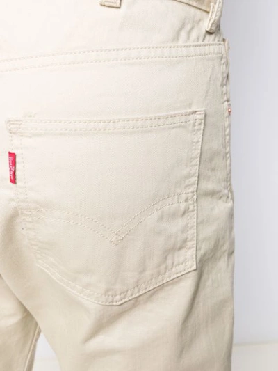 Shop Levi's Straight-leg Trousers In Neutrals
