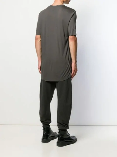 Shop Thom Krom Oversized T-shirt In Grey