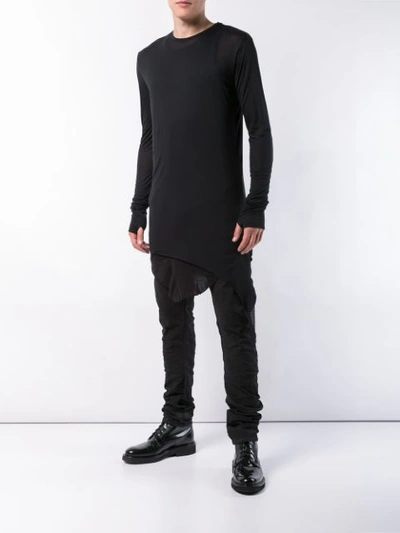 Shop Army Of Me Asymmetric Slim In Black