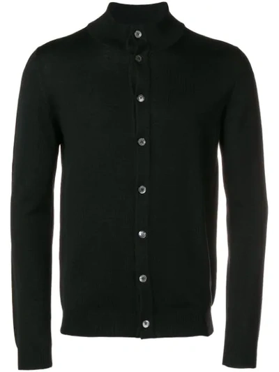 Shop Cenere Gb Buttoned Cardigan - Black
