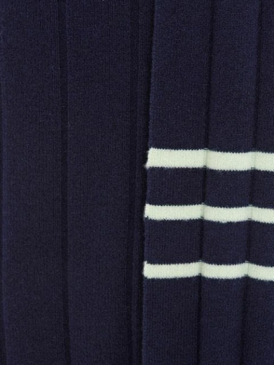 Shop Jw Anderson Scarf Detail Jumper In Blue