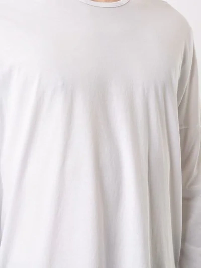 Shop Kazuyuki Kumagai Longsleeved T-shirt In White