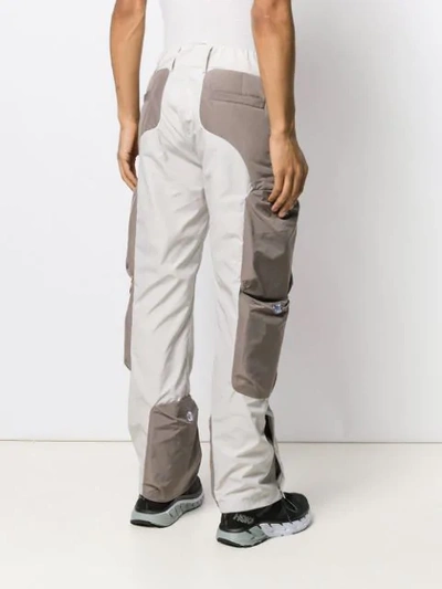 Shop A-cold-wall* Inflatable Cargo Trousers In Neutrals