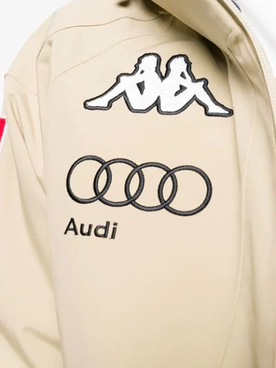 Kappa Audi Hooded Jacket In Neutrals | ModeSens