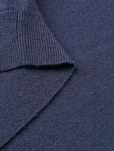 Shop Theory Turtleneck Slim-fit Jumper In Blue