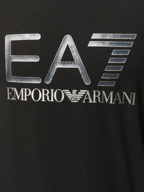 Ea7 Emporio Armani Logo T In Black | ModeSens