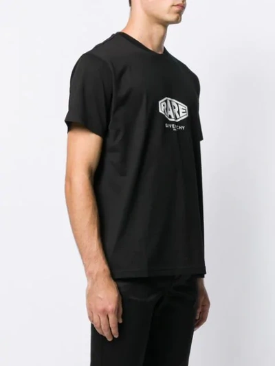 Shop Givenchy Rare Print T-shirt In Black