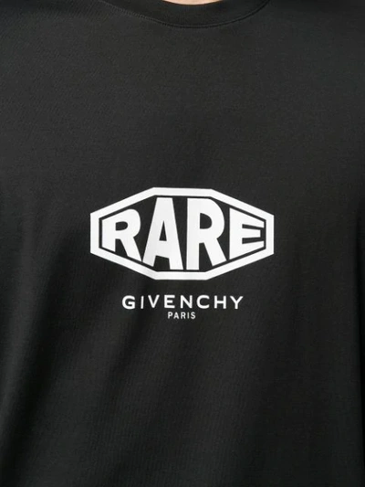 Shop Givenchy Rare Print T-shirt In Black