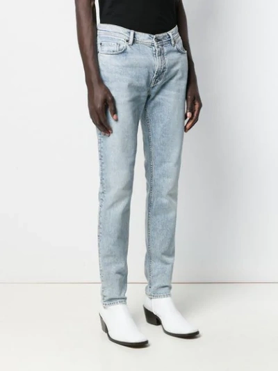 Shop Acne Studios North Marble Wash Jeans In Blue