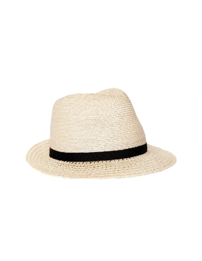 Shop Yohji Yamamoto Straw Hat In Neutrals