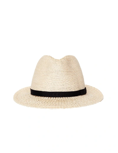 Shop Yohji Yamamoto Straw Hat In Neutrals