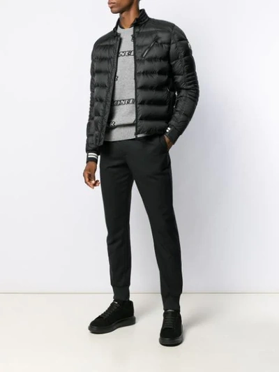 Shop Moncler Puffer Jacket In Black