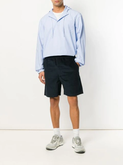 Shop Très Bien Corduroy Deck Shorts In Blue