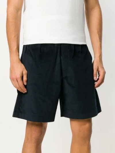 Shop Très Bien Corduroy Deck Shorts In Blue