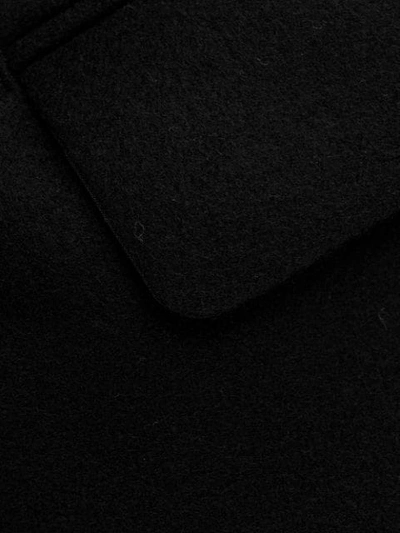 Shop Prada Double Breasted Blazer Jacket In Black