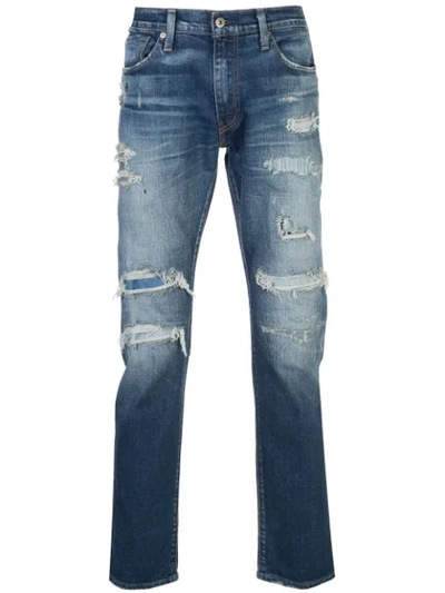 Shop Levi's 511 Slim Fit Jeans In Blue