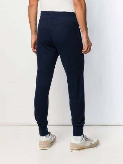 Shop Polo Ralph Lauren Basic Track Trousers In Blue