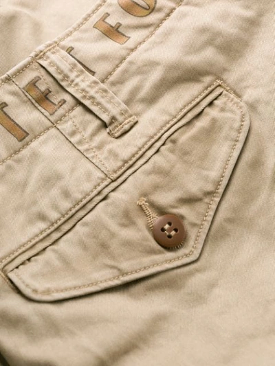 Shop Polo Ralph Lauren Fortune Favors Trousers In Neutrals