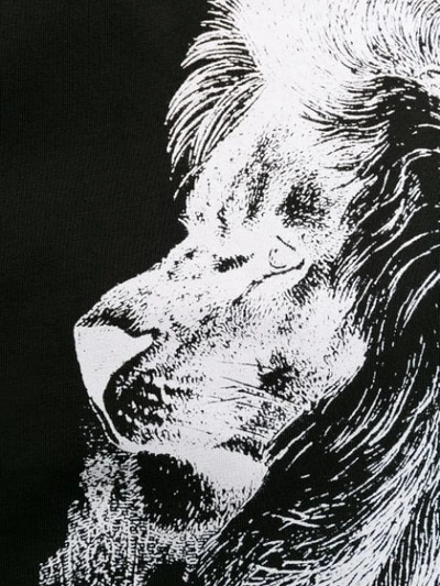 Shop Vivienne Westwood Contrast Print T-shirt In Black