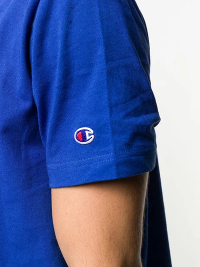 Shop Champion Logo Printed T-shirt - Blue