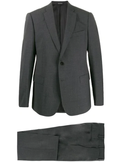 Emporio Armani Formal Suit Set In Grey