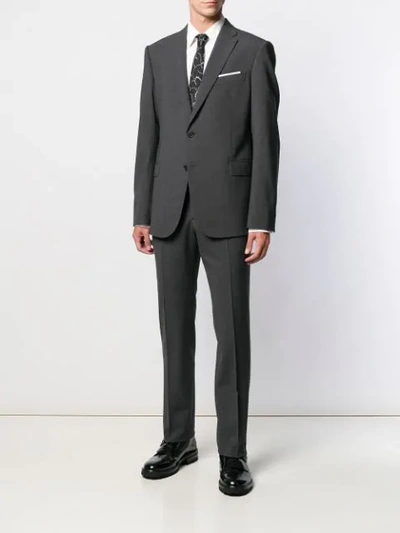 Emporio Armani Formal Suit Set In Grey