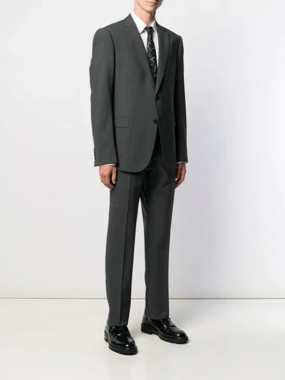 Emporio Armani Formal Suit Set In Grey