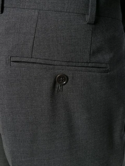 Emporio Armani Formal Suit Set In Grey