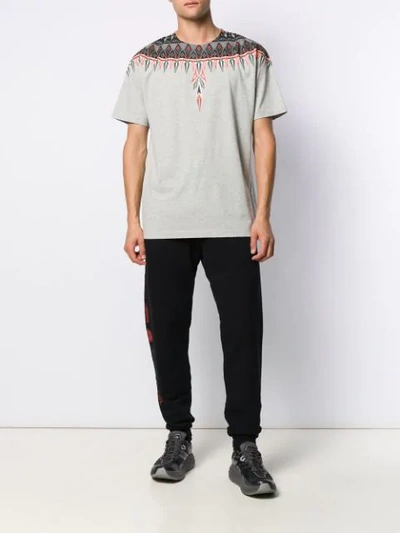 MARCELO BURLON COUNTY OF MILAN PRINTED SYMBOL JOGGERS - 黑色