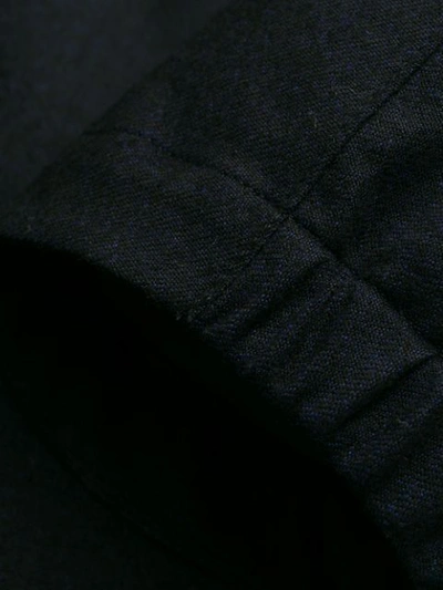 Herno Hooded Down Jacket In Blue