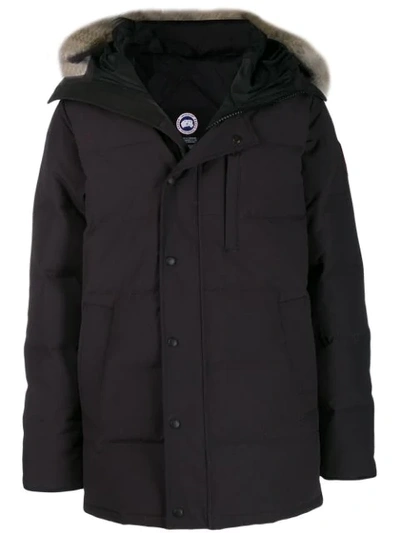 Shop Canada Goose Quilted Parka In Blue