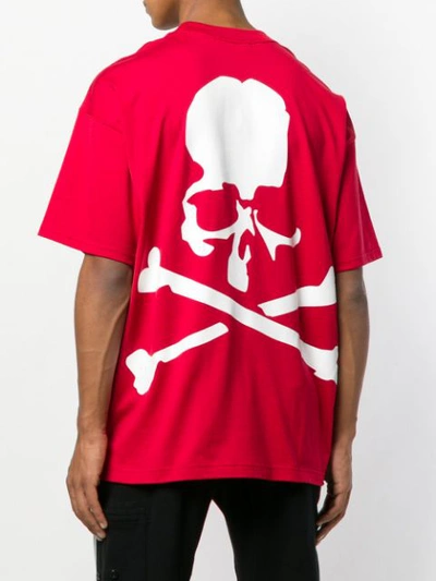 Shop Mastermind Japan Mastermind World Printed T-shirt - Red