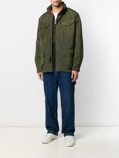 Shop Polo Ralph Lauren Lightweight Jacket In Green