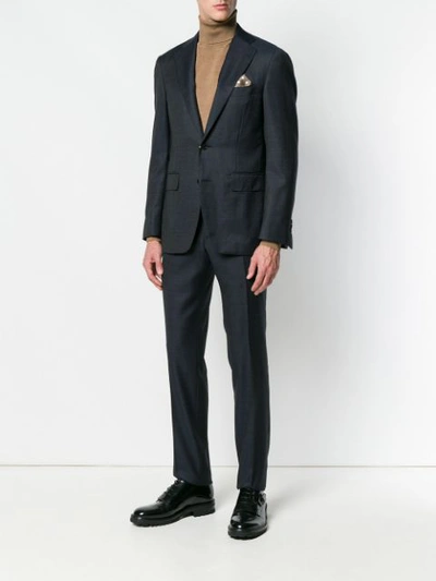 Shop Canali Formal Two Piece Suit - Grey