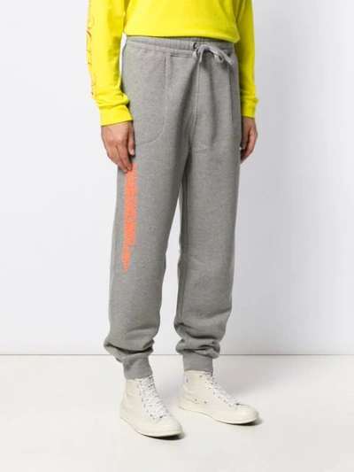 Shop Calvin Klein Jeans Est.1978 Printed Sweatpants In Grey