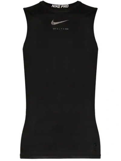 Shop Nike X1017 Alyx 9sm Logo Vest In Black