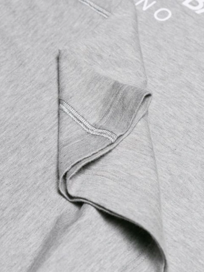 Shop Dolce & Gabbana Logo Printed T In Grey