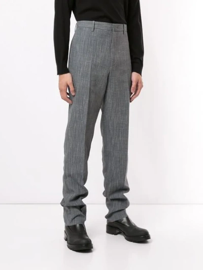 Shop Jil Sander Tailored Trousers In Grey