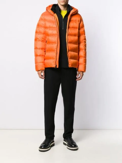 Shop Rossignol Padded Jacket In 410 Orange