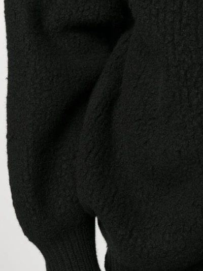 Shop Julius Crew Neck Jumper In Black