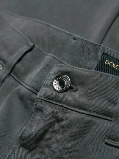 Shop Dolce & Gabbana Slim Fit Jeans In Grey