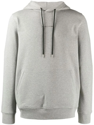 Shop Alyx Basic Hoodie In Grey