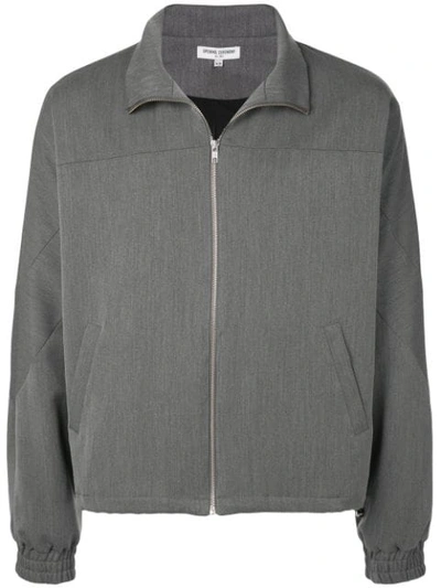 Shop Opening Ceremony Tailoring Warm-up Jacket In Grey