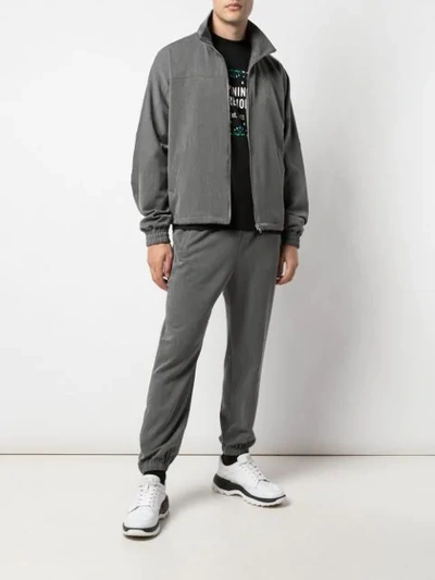 Shop Opening Ceremony Tailoring Warm-up Jacket In Grey