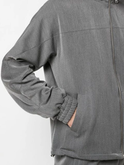 Shop Opening Ceremony Tailoring Warm-up Jacket In Grey