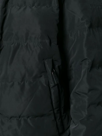 Shop Blackbarrett Padded Bomber Jacket In Black