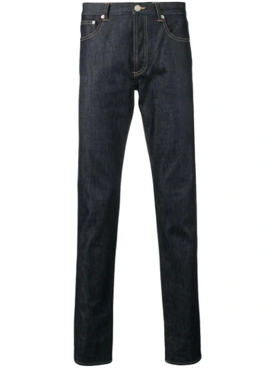 Shop Givenchy Straight-leg Jeans - Blue