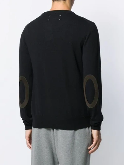 Shop Maison Margiela Classic Knitted Sweatshirt In Black