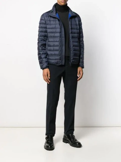 Incotex Slim Tailored Trousers In Blue