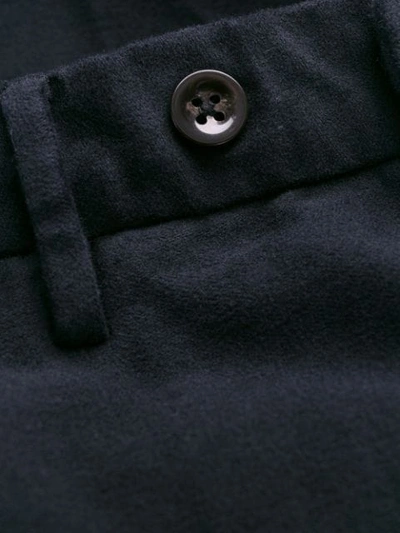 Incotex Slim Tailored Trousers In Blue